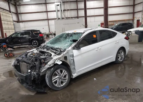 2020 Hyundai Elantra Sel z USA, uszkodzony, nr VIN 5NPD84LF3LH578926